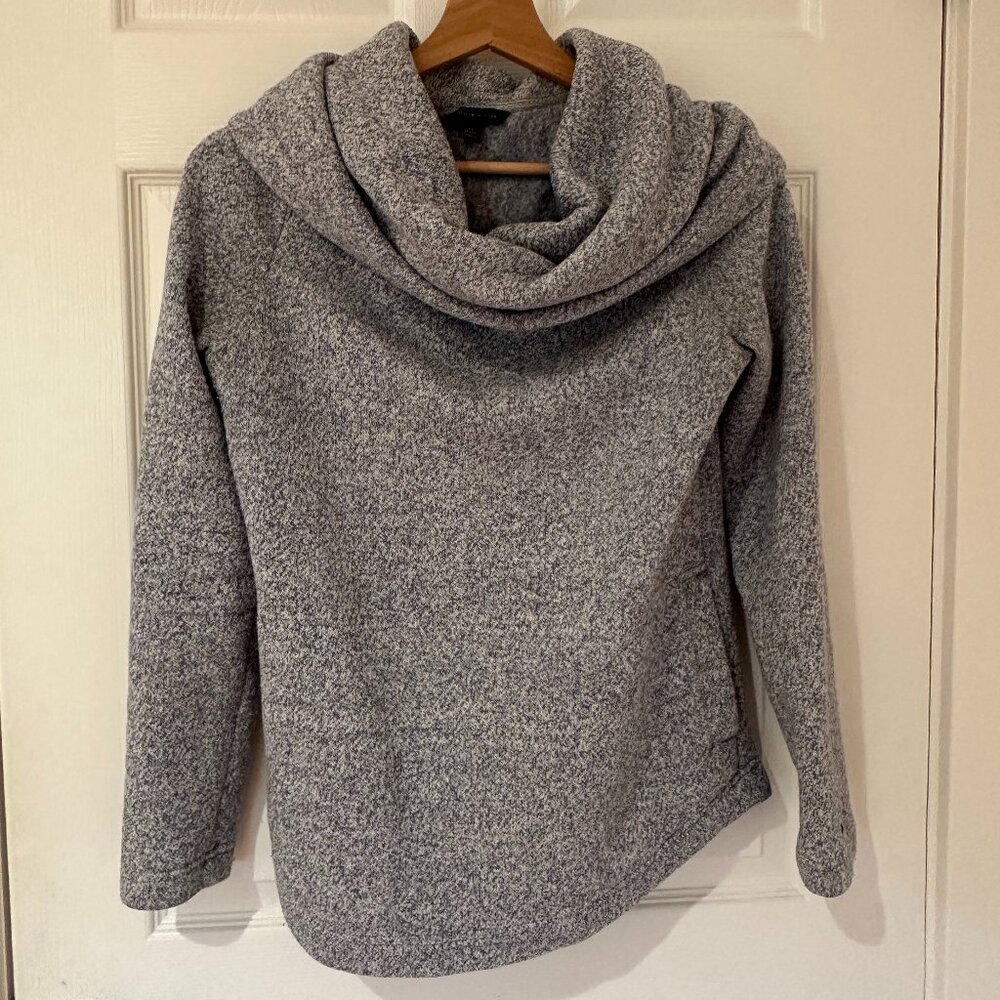 Tommy Hilfiger Light Blue / Gray Cowl Neck Sweater (Size XS)